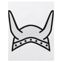 viking helmet icon flyers