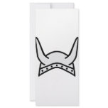viking helmet icon custom rack card