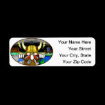 Viking Kilroy Address Label
