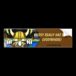 Viking Kilroy Bumper Sticker