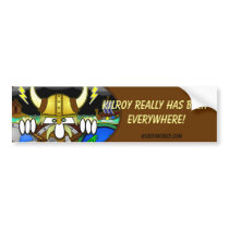 Viking Kilroy Bumper Sticker