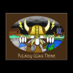 Viking Kilroy Postcard 2 postcards