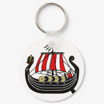 Viking Long Ship for Vikings keychains