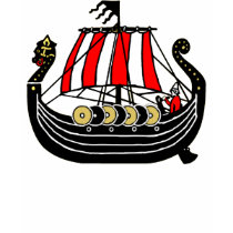 Viking Long Ship for Vikings t-shirts by Funkart Viking Long Ship for Vikings t-shirts