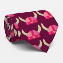 Viking Love Helmet Neck Tie