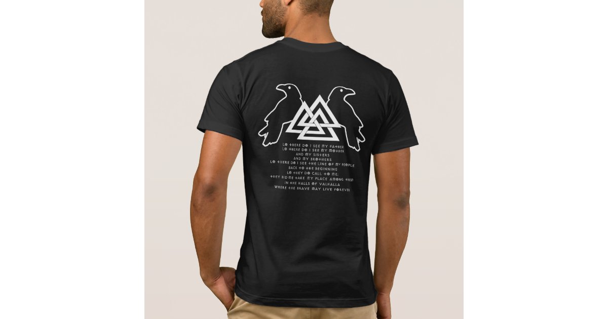 viking prayer t shirt