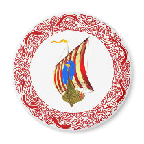 Viking raiders refrigerator magnets