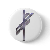 Viking Rune-luck-silver buttons by arthistory Viking Rune-luck-silver buttons