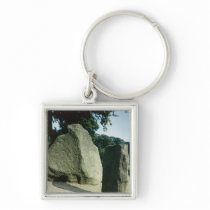 Viking rune stones key chains