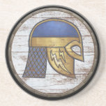 Viking Shield - Helm Beverage Coaster