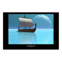 VIKING SHIP 2 PRINT