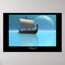 ancient, armor, atlantic, background, battle, blue, boat, celts, culture, denmark, exploration, fantasy, greenland, history, iceland, journey, knot, mast, medieval, moon, nautica, navigate, navigation, night, nordic, norse, norsemen, norway, oar, ocean, reflection, sail, sailing, sailor, sea, shield, ship, travel, viking, voyage, Poster with custom graphic design
