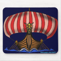 Viking ship mousepad design by vitaliy Viking ship mousepad design