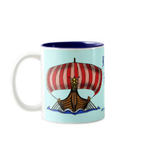 Viking ship mug design by vitaliy Viking ship mug design