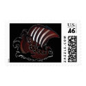 Viking Ship postage by HauterThanHell Viking Ship postage