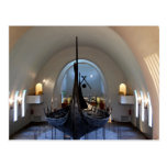 viking ship postcard