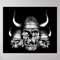 Viking Skulls Posters