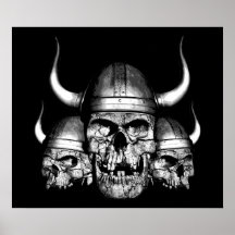 Viking Skulls Posters