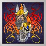 Viking Warrior Tattoo posters