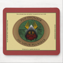 VikingBeer Label mousepads by ZsTees VikingBeer Label mousepads