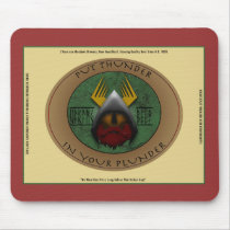 VikingBeer Label mousepads by ZsTees VikingBeer Label mousepads