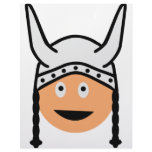 vikings icon letterhead design
