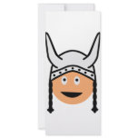 vikings icon full color rack card