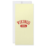 Vikings XXL Red Full Color Rack Card