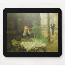 Viktor Oliva. Absinthe Drinker mousepads by AbsintheFairy Viktor Oliva. Absinthe Drinker mousepads