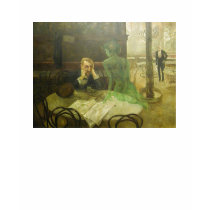 Viktor Oliva. Absinthe Drinker t-shirts