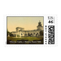 Vilanow, Castle, I, Warsaw, Russia 1905 Postage