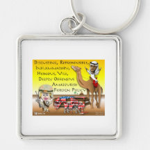 Vile Foreign Policy Key Chains