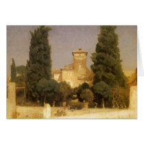 Villa Malta, Rome by Lord Frederic Leighton Cards