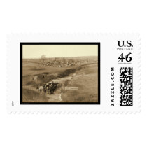 Villa of Brule Indian Lakota Tipi Camp SD 1891 Postage Stamps