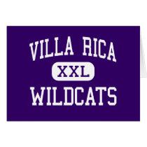 Villa Rica - Wildcats - High - Villa Rica Georgia cards by customteamsportswear Villa Rica - Wildcats - High - Villa Rica Georgia cards