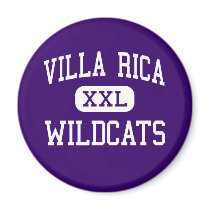 Villa Rica - Wildcats - High - Villa Rica Georgia magnets by customteamsportswear Villa Rica - Wildcats - High - Villa Rica Georgia magnets