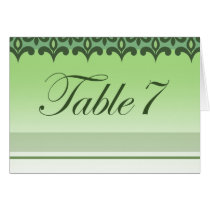 Villa - Wedding Table Card (custom: Willow) by Special_Occasions Villa - Wedding Table Card (custom: Willow)