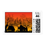 village_2 postage stamps