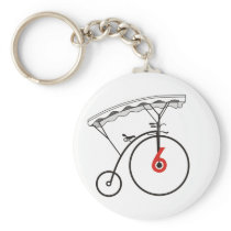 Village Badge Keychain