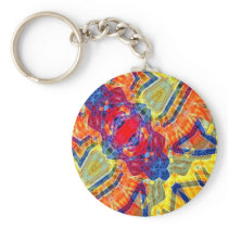 Village Butterfly Keychain