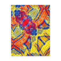 Village Butterfly Postcard