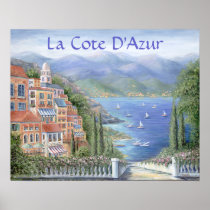 Village By The Sea Print
