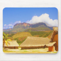 Village Huts mousepads by nomadlandscapes Village Huts mousepads