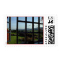 village in a window postage