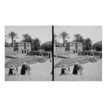 Village in Egypt circa 1900 Business Card
