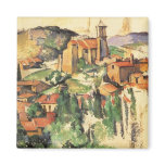 Village of Gardanne by Paul Cezanne Fridge Magnets