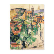 Village of Gardanne, Paul Cézanne Postcard