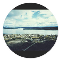 Village of Kaltag Round Stickers