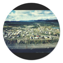 Village of Kaltag Round Stickers