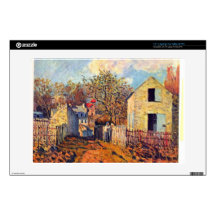 Village of Voisins  by Sisley 13" Laptop Skin